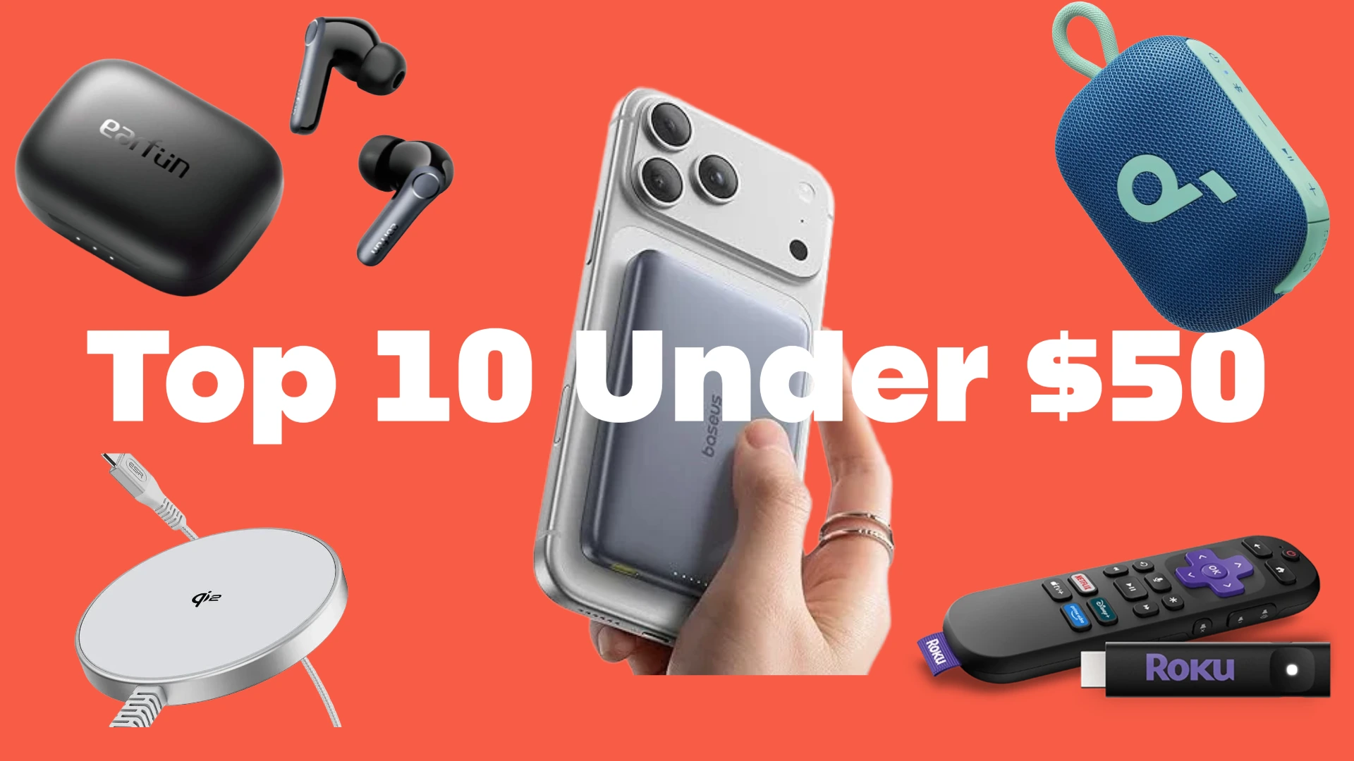 Top 10 tech gadgets under $50